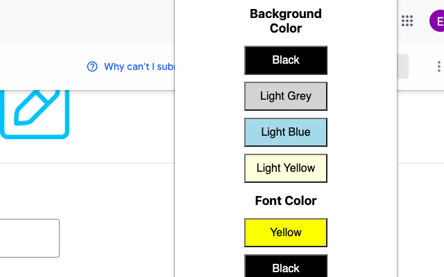 Page Color and Font Customizer  from Chrome web store to be run with OffiDocs Chromium online