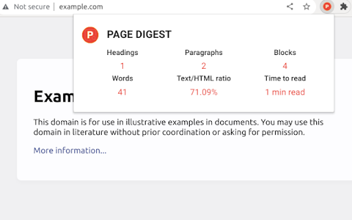 PageDigest from Chrome web store to be run with OffiDocs Chromium online PageDigest from Chrome web store to be run with OffiDocs Chromium online