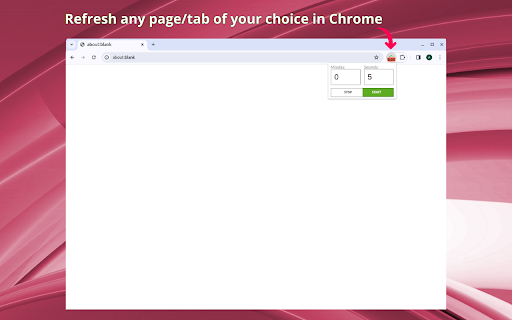 Page Reload  from Chrome web store to be run with OffiDocs Chromium online