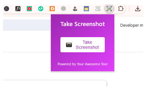 Page Screenshot Tool  from Chrome web store to be run with OffiDocs Chromium online