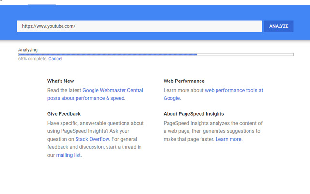 page speed checker  from Chrome web store to be run with OffiDocs Chromium online