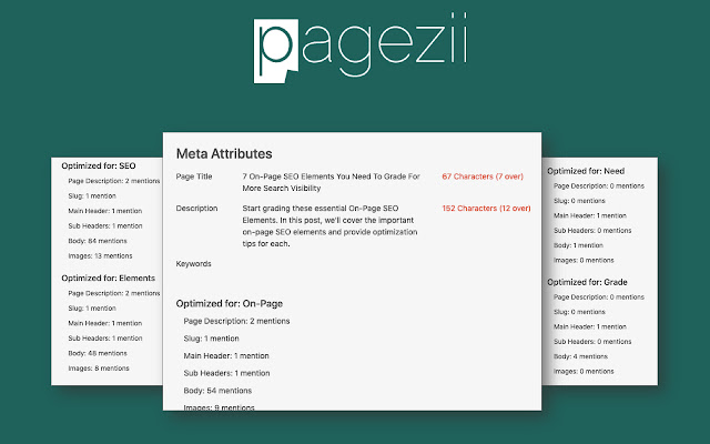 Pagezii SEO + AdWords from Chrome web store to be run with OffiDocs Chromium online Pagezii SEO + AdWords from Chrome web store to be run with OffiDocs Chromium online
