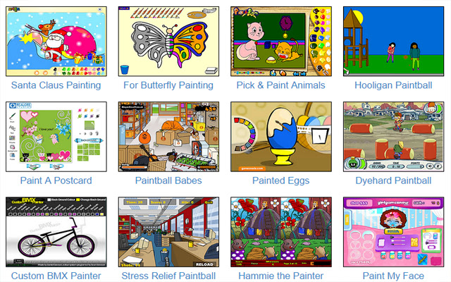 Painting Games  from Chrome web store to be run with OffiDocs Chromium online