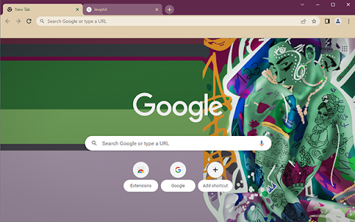 Paintings and love songs  from Chrome web store to be run with OffiDocs Chromium online
