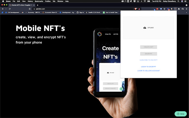 Pairdot Mint NFTs  from Chrome web store to be run with OffiDocs Chromium online