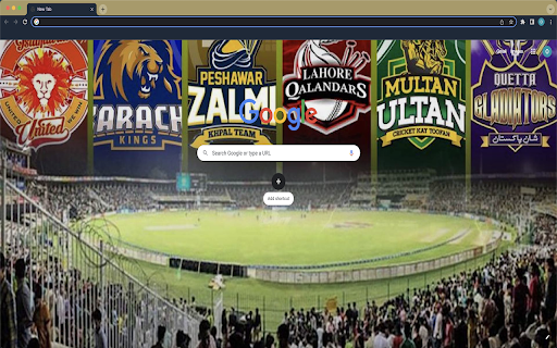 Pakistan Super League Theme  from Chrome web store to be run with OffiDocs Chromium online
