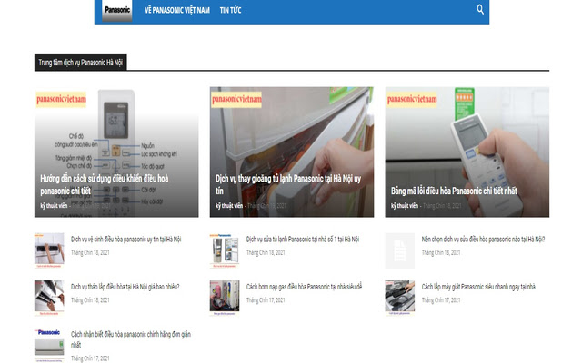 Panasonic Việt Nam  from Chrome web store to be run with OffiDocs Chromium online
