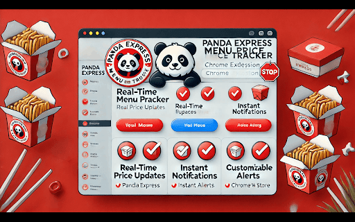 Panda Express Menu Price Tracker  from Chrome web store to be run with OffiDocs Chromium online