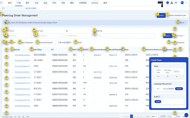 PandaWorkbench  from Chrome web store to be run with OffiDocs Chromium online