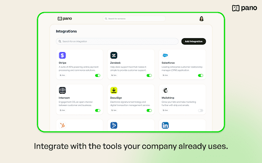 Pano The only view youll ever need  from Chrome web store to be run with OffiDocs Chromium online