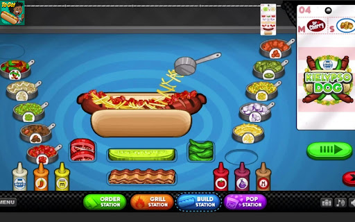 Papas Hot Doggeria Free Game  from Chrome web store to be run with OffiDocs Chromium online