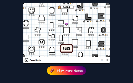 Paper Block Game Arrange blocks and clear the board!  from Chrome web store to be run with OffiDocs Chromium online