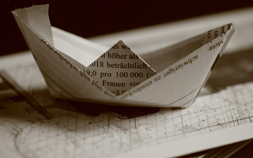Paper boat  from Chrome web store to be run with OffiDocs Chromium online