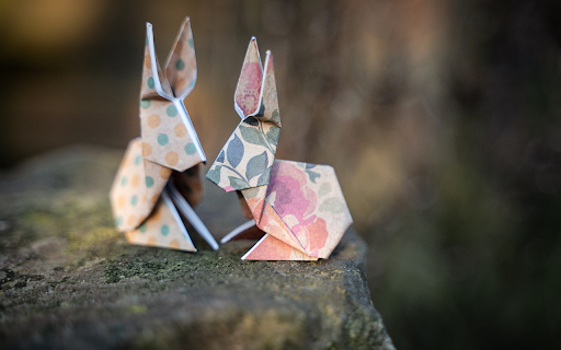 Paper bunny  from Chrome web store to be run with OffiDocs Chromium online
