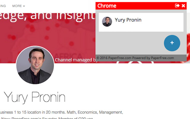 PaperFree Chrome  from Chrome web store to be run with OffiDocs Chromium online