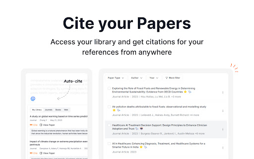 Paperguide AI Research Assistant, Reference Manager, Chat with PDF  from Chrome web store to be run with OffiDocs Chromium online