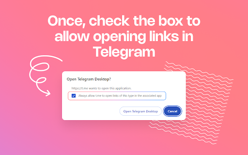 PaperJet: Share anything to Telegram  from Chrome web store to be run with OffiDocs Chromium online