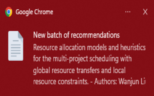 Paperman Article recommendations  from Chrome web store to be run with OffiDocs Chromium online