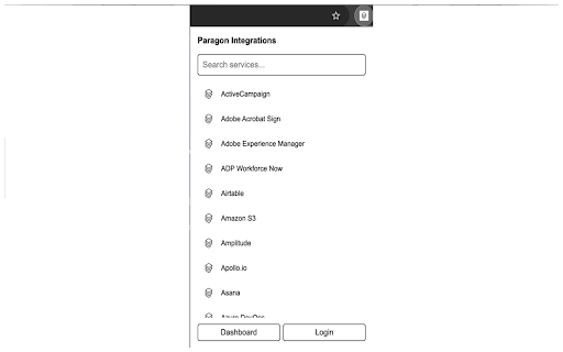Paragon Integration Helper  from Chrome web store to be run with OffiDocs Chromium online