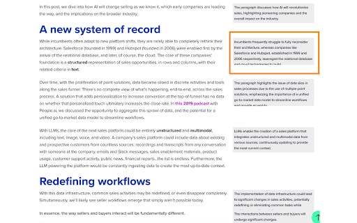 Paragraph Summarizer  from Chrome web store to be run with OffiDocs Chromium online