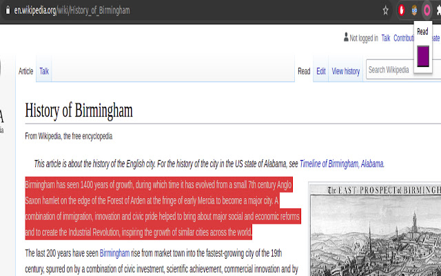 Paragraph Text to Speech Extension  from Chrome web store to be run with OffiDocs Chromium online