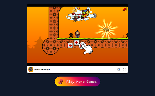 Parakite Ninja Game Master the Skies as a Windborne Warrior!  from Chrome web store to be run with OffiDocs Chromium online