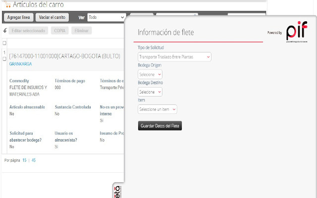 Parameta Plugin Lotes para Grupo Bios PROD  from Chrome web store to be run with OffiDocs Chromium online