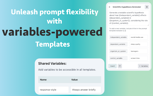 ParaPrompt Speed Up Your Chats with AI Models  from Chrome web store to be run with OffiDocs Chromium online