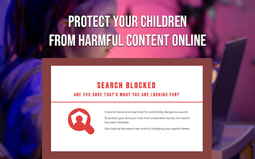 Parental Search Keep your kids safe  from Chrome web store to be run with OffiDocs Chromium online