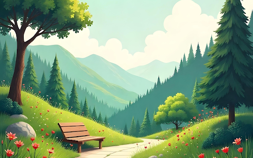 park benches and stones  from Chrome web store to be run with OffiDocs Chromium online