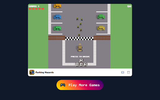 Parking Hazards Game Navigate Chaotic Parking Challenges!  from Chrome web store to be run with OffiDocs Chromium online