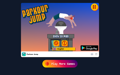 Parkour Jump Game Unlock new characters and show off your skills!  from Chrome web store to be run with OffiDocs Chromium online