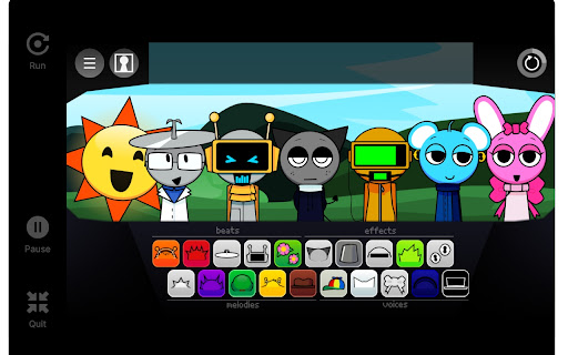 Parodybox  from Chrome web store to be run with OffiDocs Chromium online