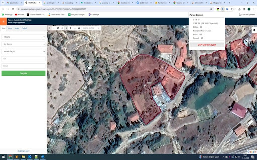 Parsel DXF  from Chrome web store to be run with OffiDocs Chromium online