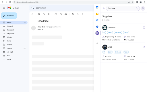 Partner Element Supplier Profiles  from Chrome web store to be run with OffiDocs Chromium online