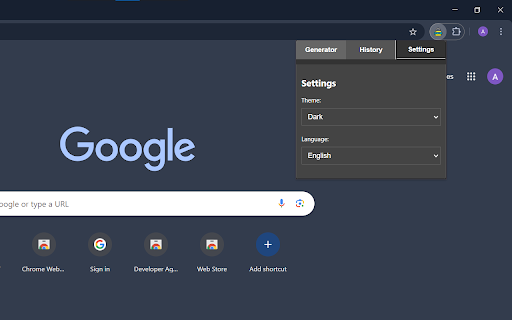 Password Generator Master  from Chrome web store to be run with OffiDocs Chromium online