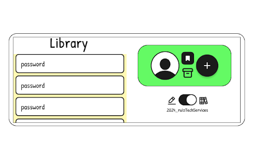 Password Manager  Generator  from Chrome web store to be run with OffiDocs Chromium online