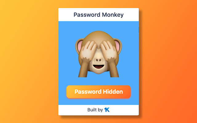 Password Monkey  from Chrome web store to be run with OffiDocs Chromium online