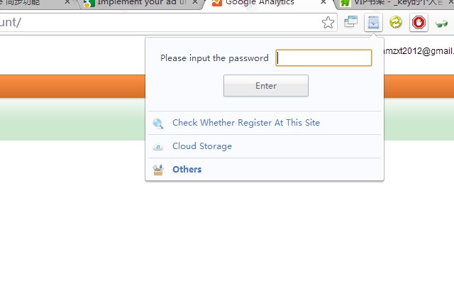 Password Safe Box  from Chrome web store to be run with OffiDocs Chromium online