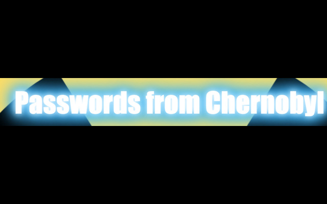 Passwords from Chernobyl  from Chrome web store to be run with OffiDocs Chromium online