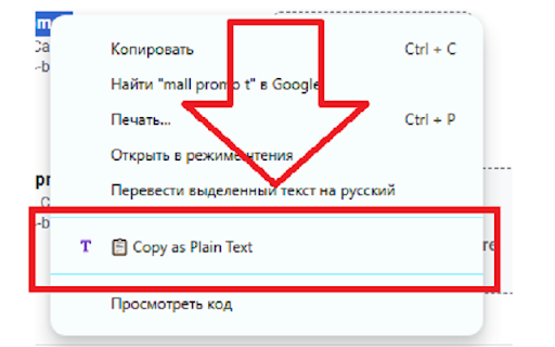 Paste as Plain Text  from Chrome web store to be run with OffiDocs Chromium online