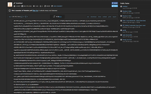 Pastebin to Pobb.in  from Chrome web store to be run with OffiDocs Chromium online