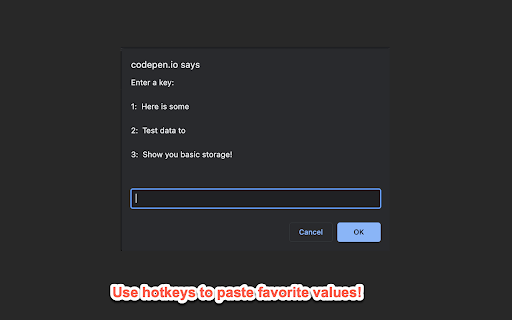 PasteBuddy  from Chrome web store to be run with OffiDocs Chromium online