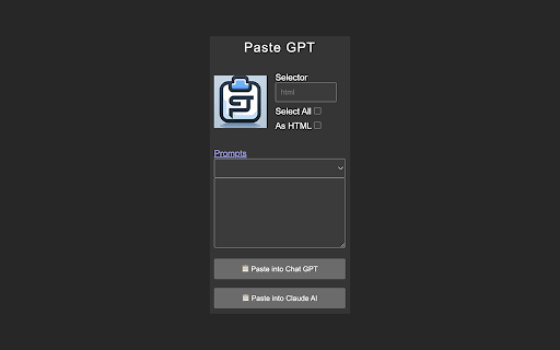 Paste GPT  from Chrome web store to be run with OffiDocs Chromium online