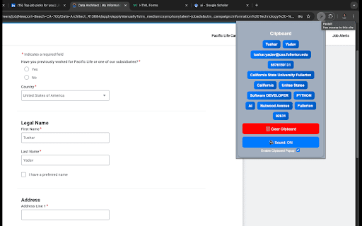 Paste It  from Chrome web store to be run with OffiDocs Chromium online