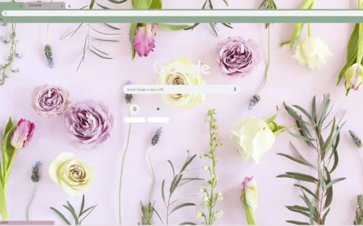 Pastel Flora  from Chrome web store to be run with OffiDocs Chromium online