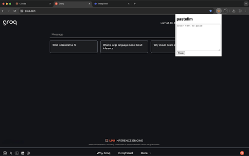 pastellm  from Chrome web store to be run with OffiDocs Chromium online