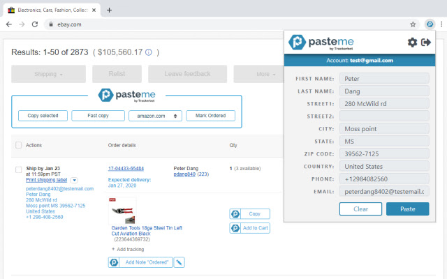 PasteMe  from Chrome web store to be run with OffiDocs Chromium online