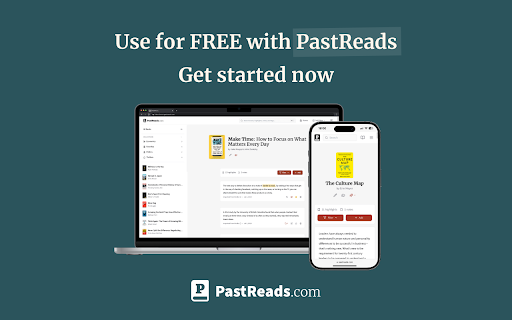 PastReads Web Highlighter  from Chrome web store to be run with OffiDocs Chromium online