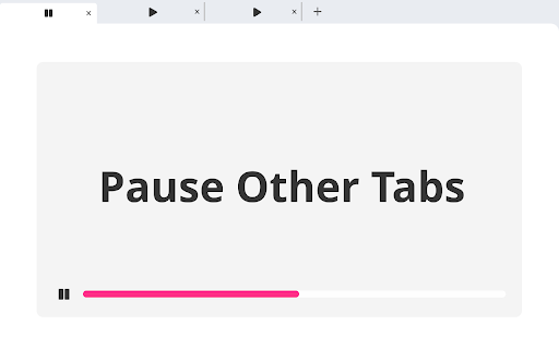 Pause other tabs  from Chrome web store to be run with OffiDocs Chromium online